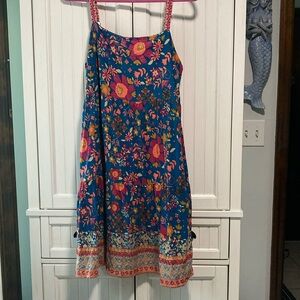 Gently worn Natural Life summer dress. 100% rayon. 1X perfect condition.